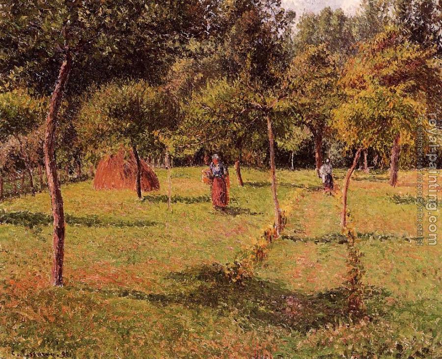 Camille Pissarro : Enclosed Field at Eragny